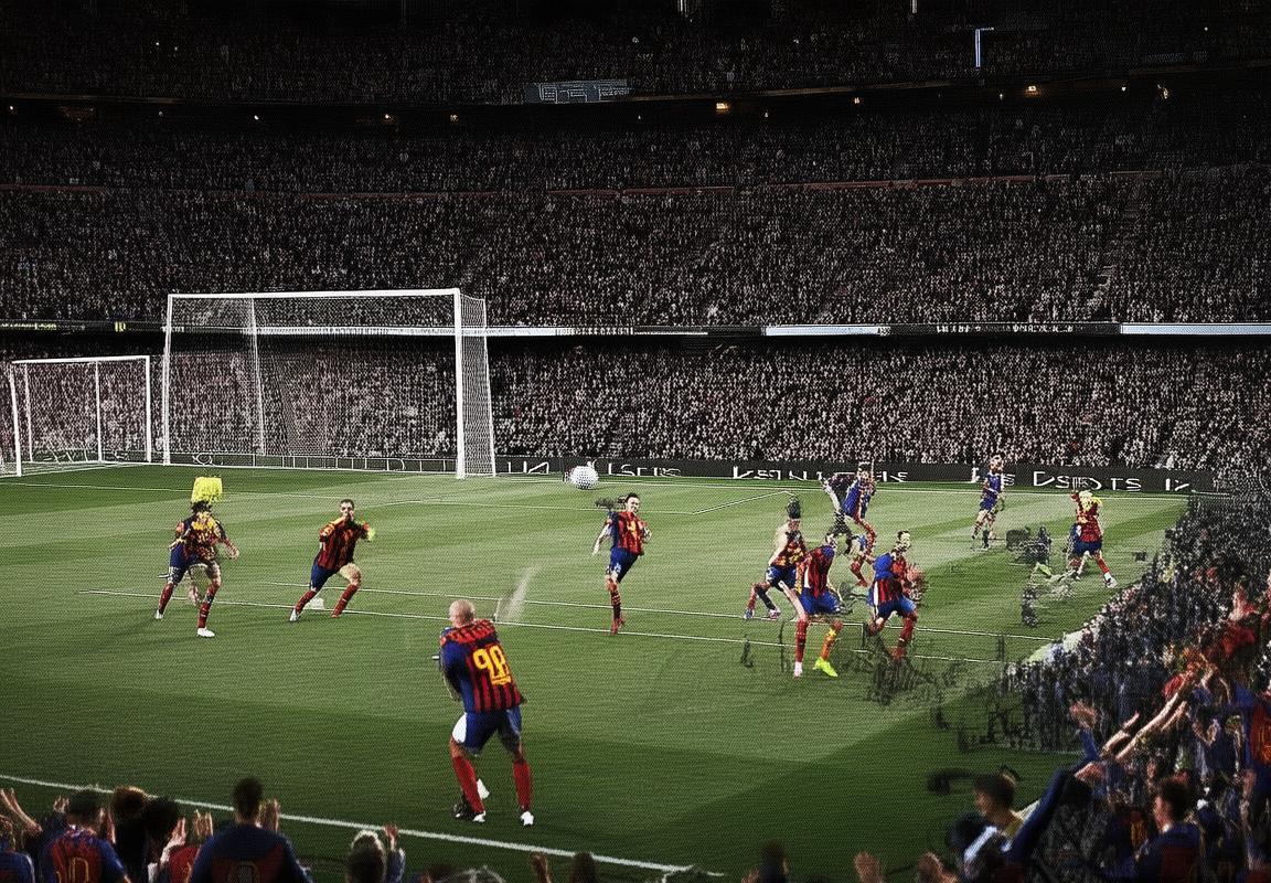 巴塞罗那VS马德里竞技：巅峰对决火花四溅全回顾(图2)