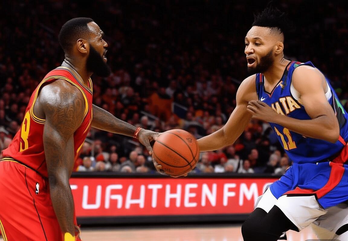 2018年NBA季后赛：老鹰对决骑士，团队活力与个人实力的对决(图2)